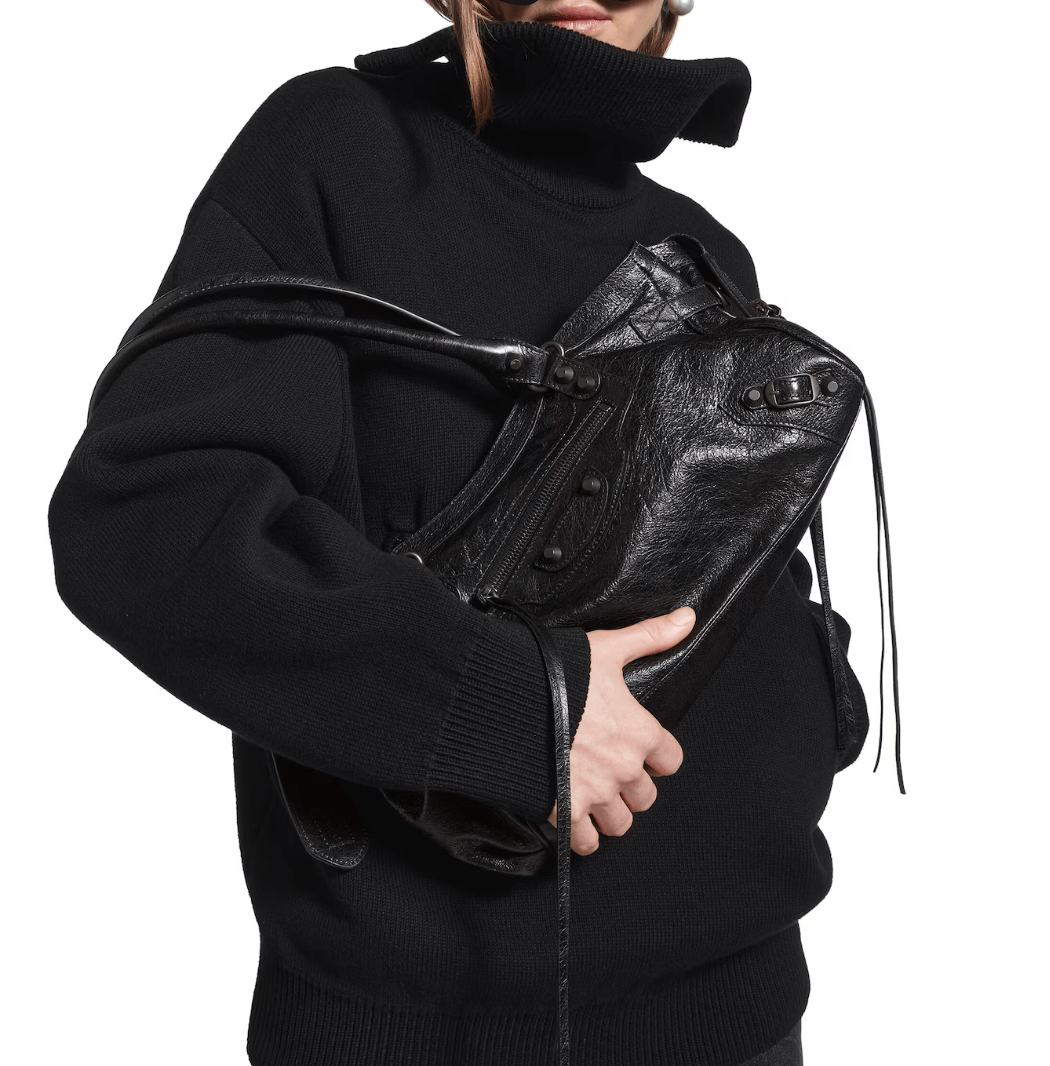 Balenciaga Le City Bag East-West Black