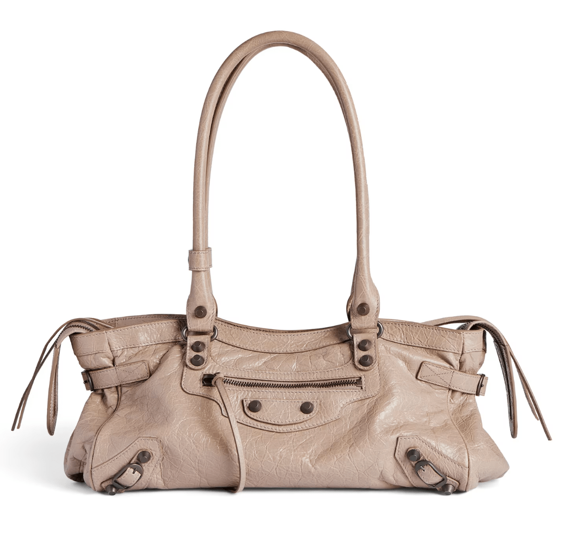 Balenciaga Le City Bag East-West Sesame