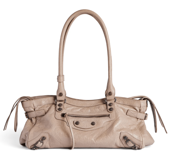 Balenciaga Le City Bag East-West Sesame