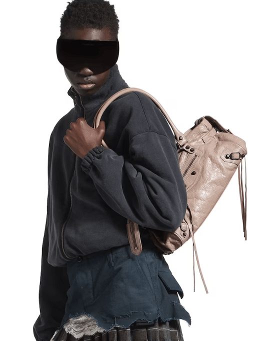 Balenciaga Le City Bag East-West Sesame
