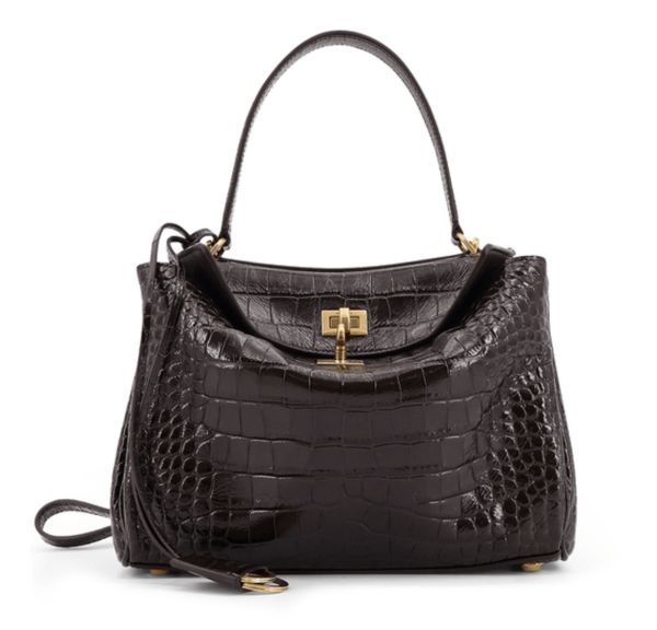 Balenciaga Rodeo Handbag Small Espresso 
