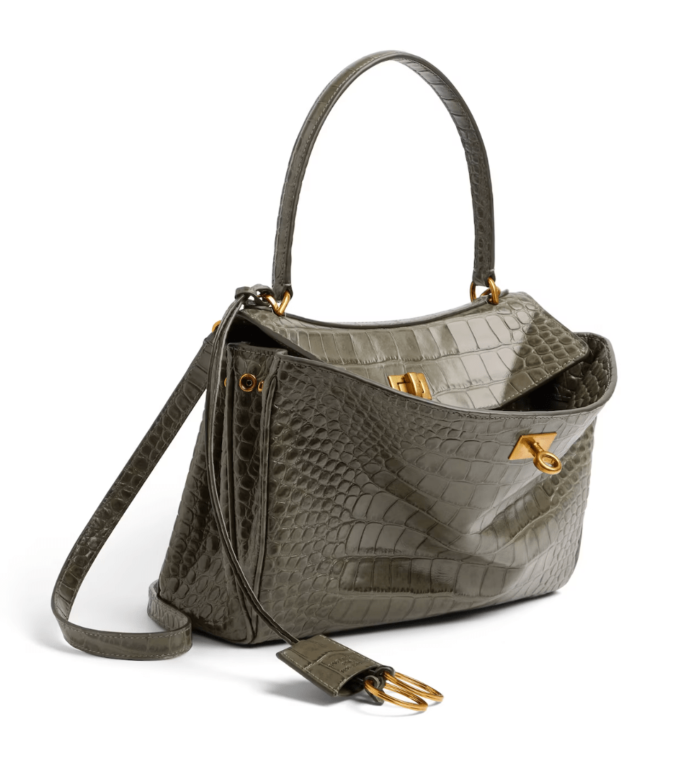 Balenciaga Rodeo Handbag Small Army Green