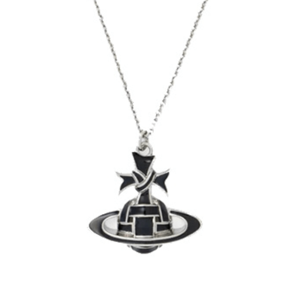 Ribbon Bas Relief Pendant Necklace