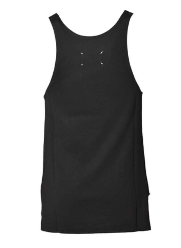 Maison Margiela Black Sleeveless Top