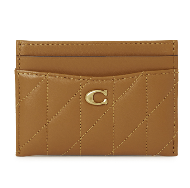 Coach Card Holder Wallet Brown