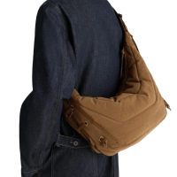 LEMAIRE Game Medium Brown Crossbody Bag