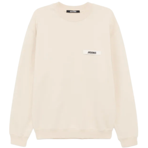JACQUEMUS Le Gros Grain Sweatshirt - Beige