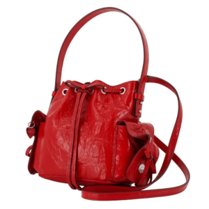 Acne Studios Multipocket Mini Crossbody in Red 