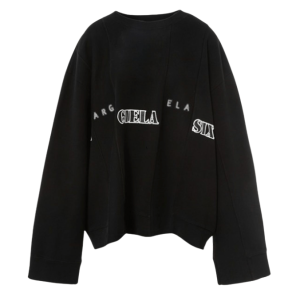 MM6 MAISON MARGIELA Black Band sweatshirt