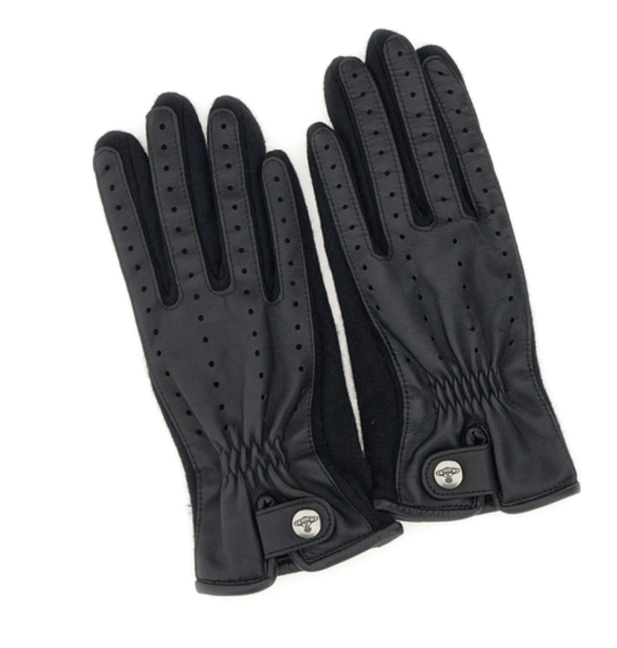 Vivienne Westwood Black Leather Gloves
