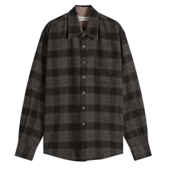 OUR LEGACY ABOVE SHIRT Oakland Low Twist Check 