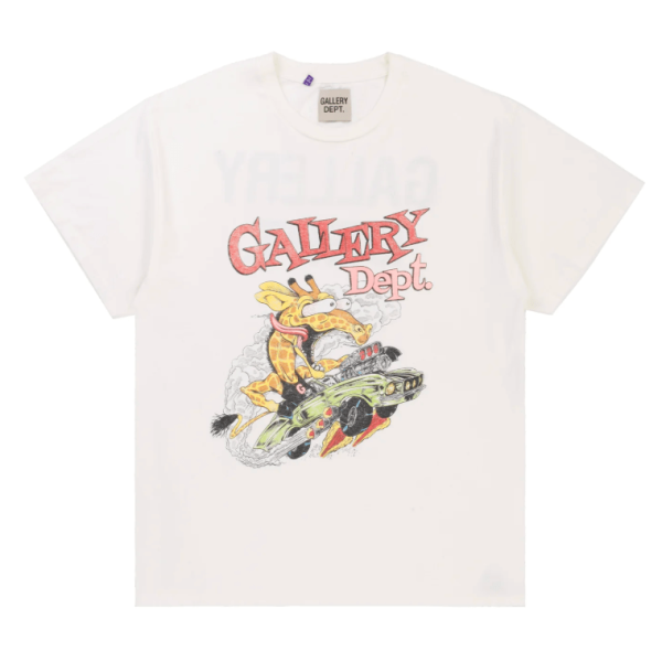 Gallery Dept. Giraffe Tee Archival White