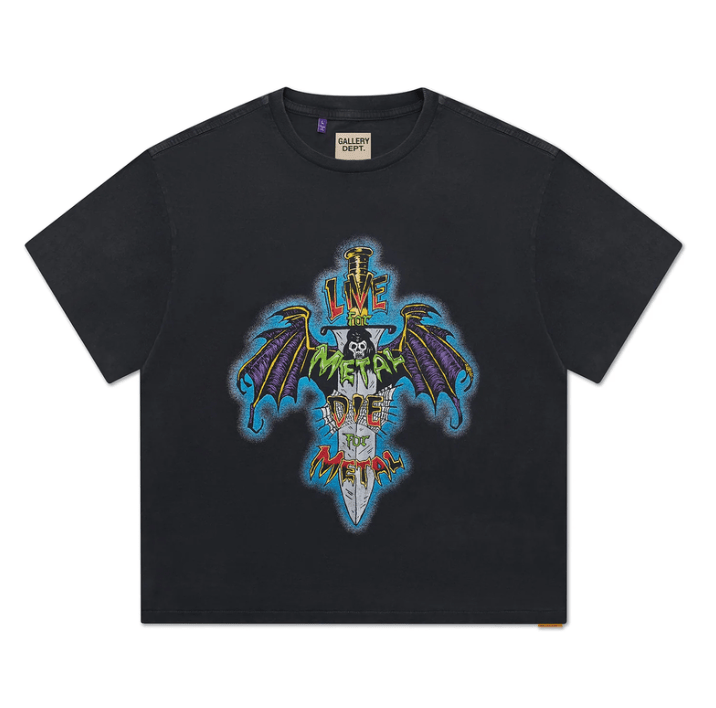LIVE FOR METAL TEE
