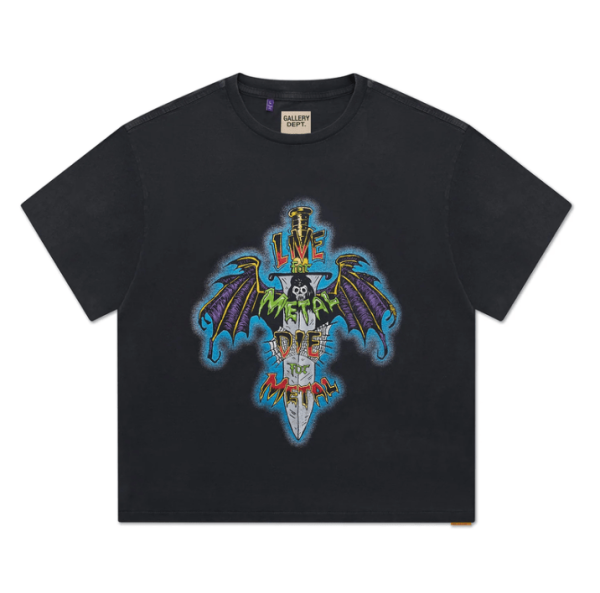 LIVE FOR METAL TEE