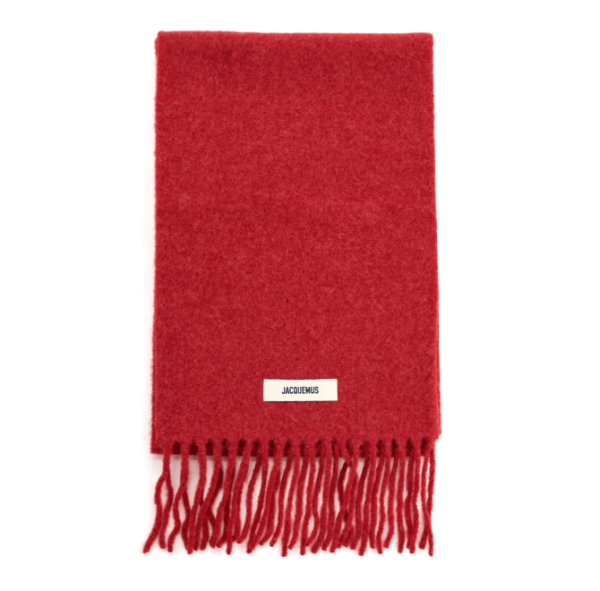 JACQUEMUS L'ECHARPE CARRO  RED