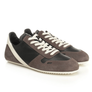 Rick Owens Minimal Black Brown Sneakers