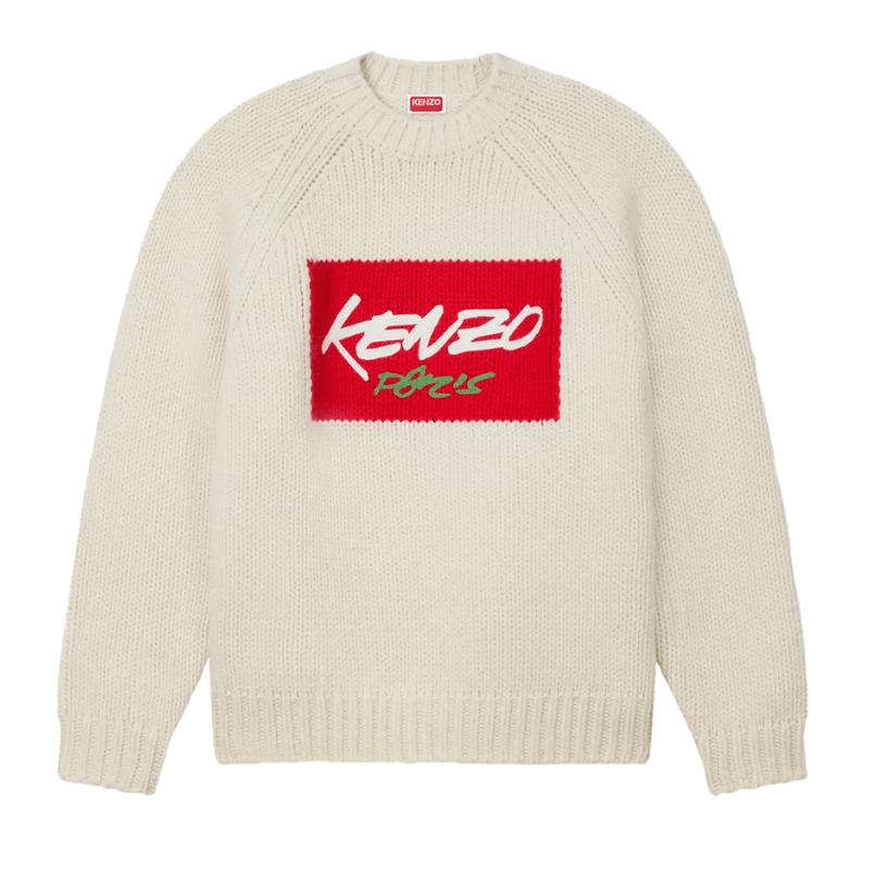 Kenzo x Futura 2000 Jumper Off White - 25FW