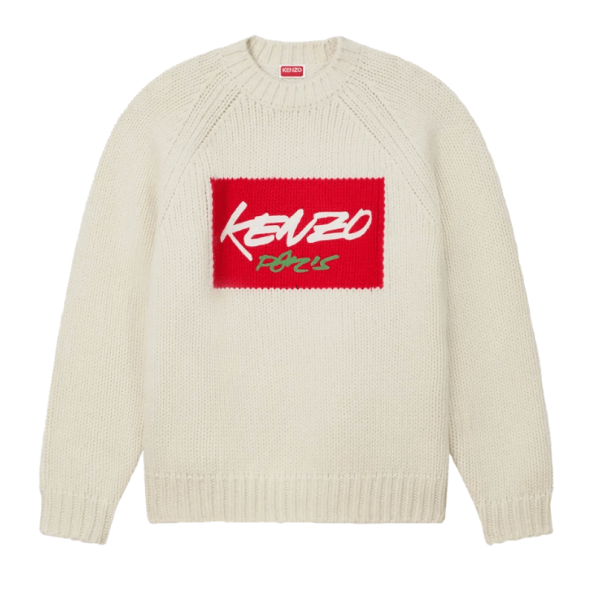 Kenzo x Futura 2000 Jumper Off White - 25FW