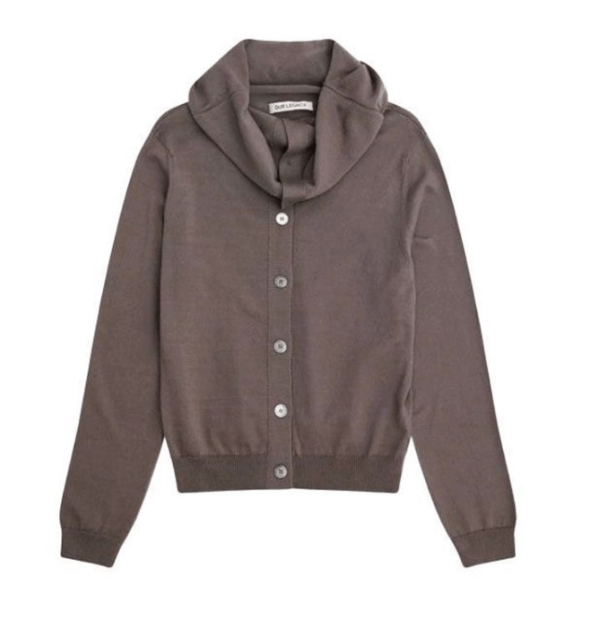 ChatGPT đã nói:  OUR LEGACY Open Cotton Cardigan