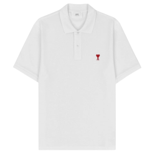 AMI de Coeur Polo Shirt White