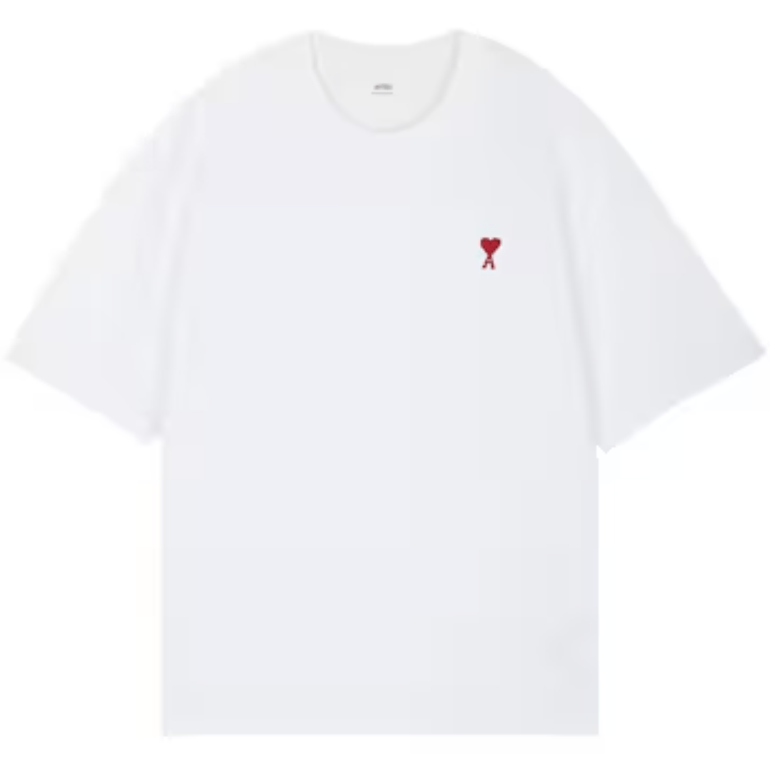 AMI de Coeur Boxy Fit T-Shirt White