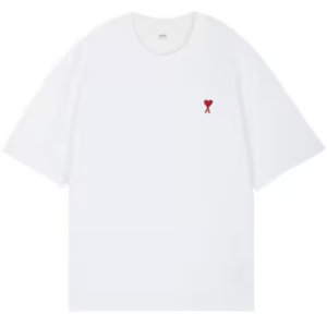 AMI de Coeur Boxy Fit T-Shirt White