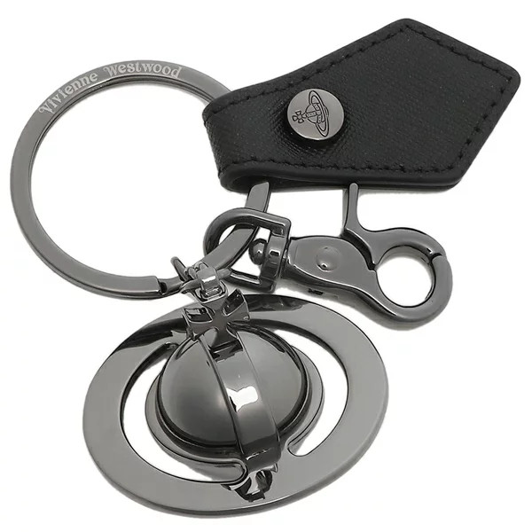 SAFFIANO 3D ORB GUNMETAL