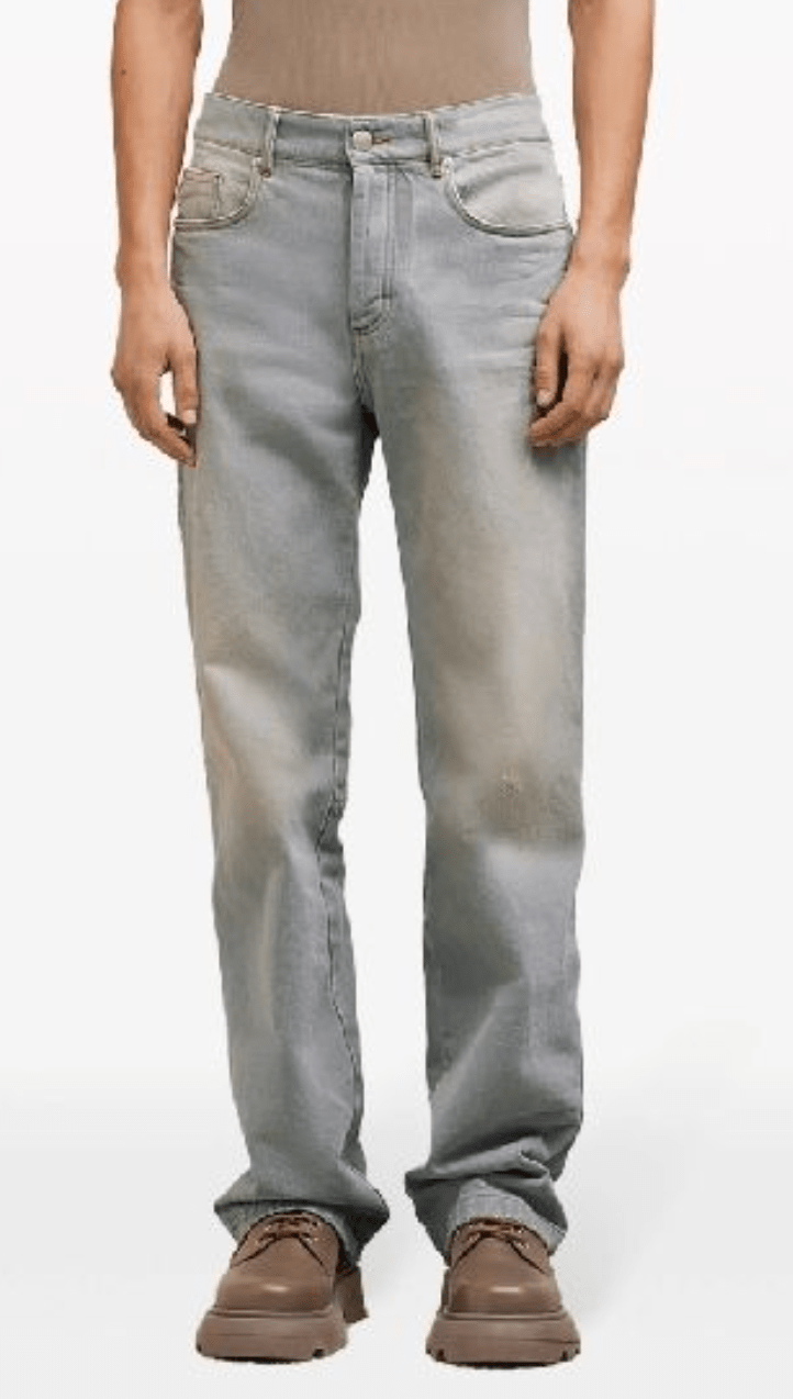 AMI Straight Fit Mattiussi Jeans 