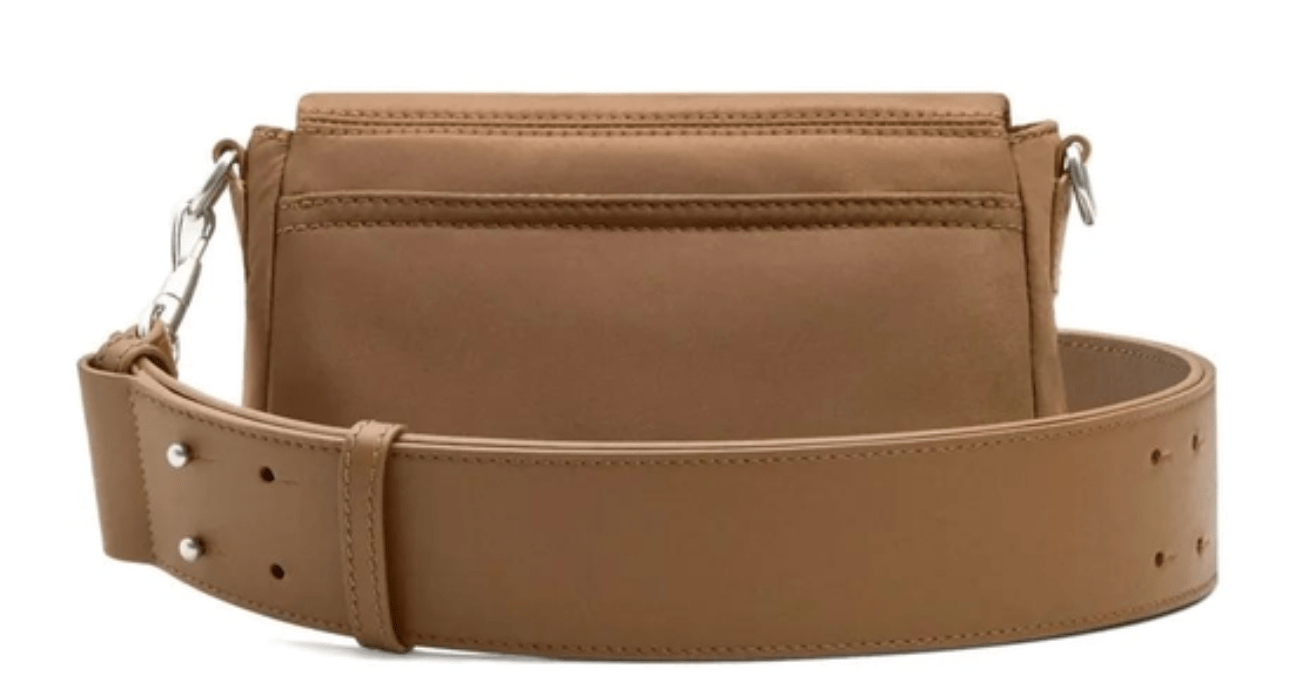 HAZELNUT Brown Nylon Canvas Marcel Lunch Box Bag
