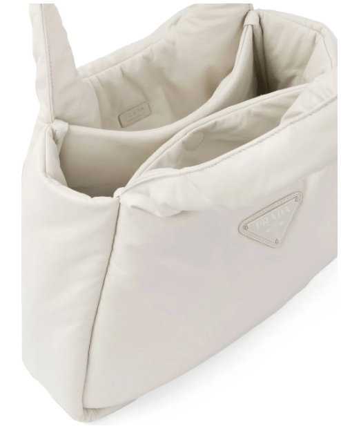 Prada Soft Nappa Leather Bag - White