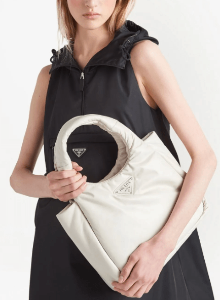Prada Soft Nappa Leather Bag - White