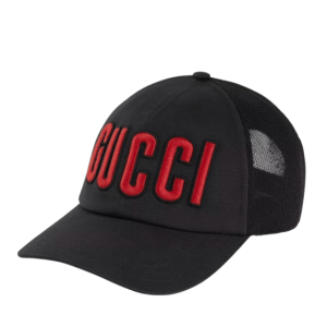 Gucci Baseball Hat with Patch Black