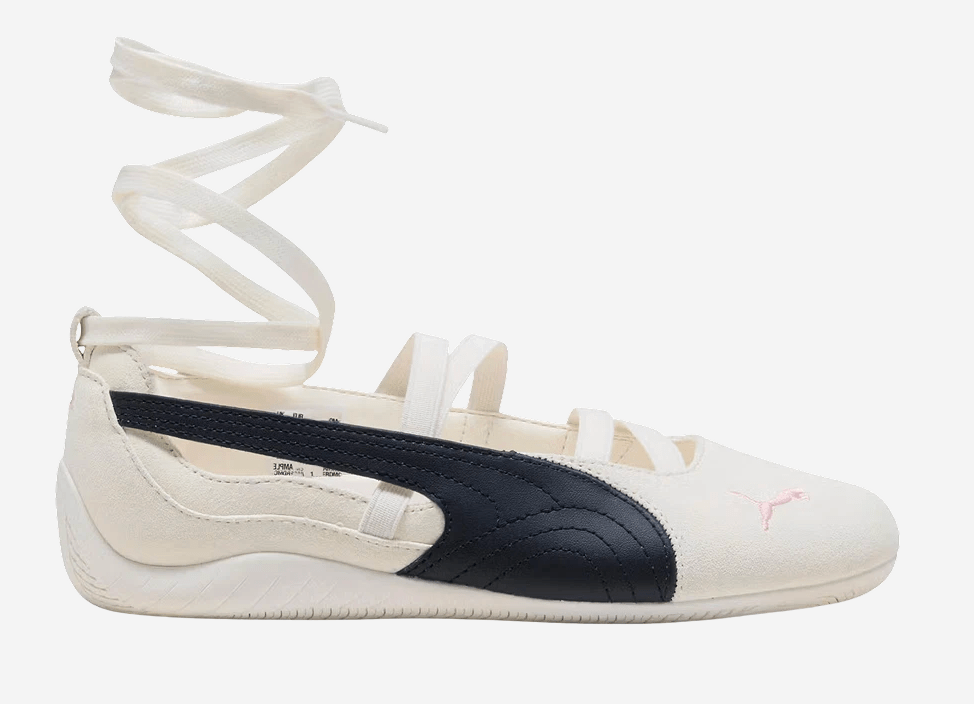 (W) Puma x Rosé Speedcat Ballet SD Warm White Black