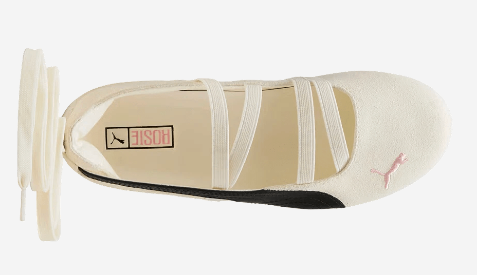 (W) Puma x Rosé Speedcat Ballet SD Warm White Black