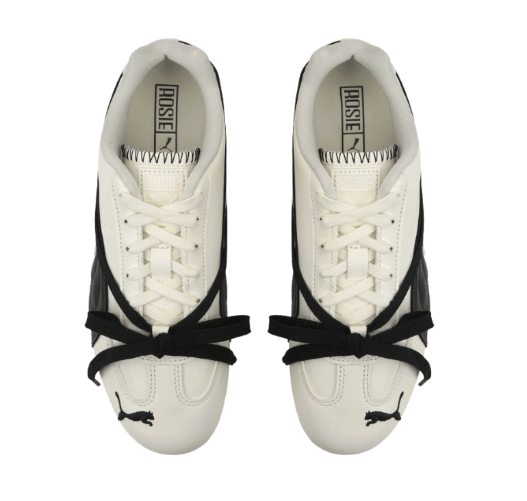 (W) Puma x Rosé Speedcat LEA Warm White Black