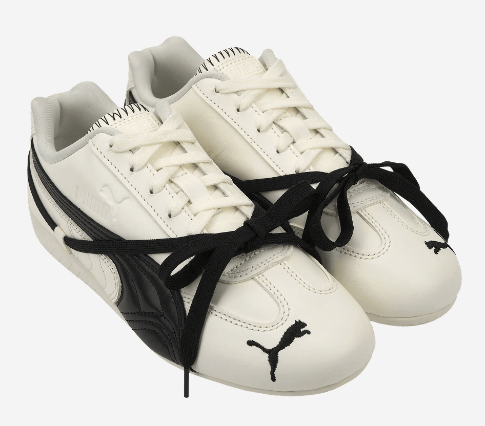 (W) Puma x Rosé Speedcat LEA Warm White Black