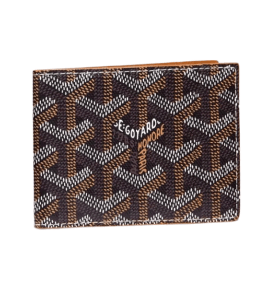 Goyard Insert Victoire Card Holder Black Tan