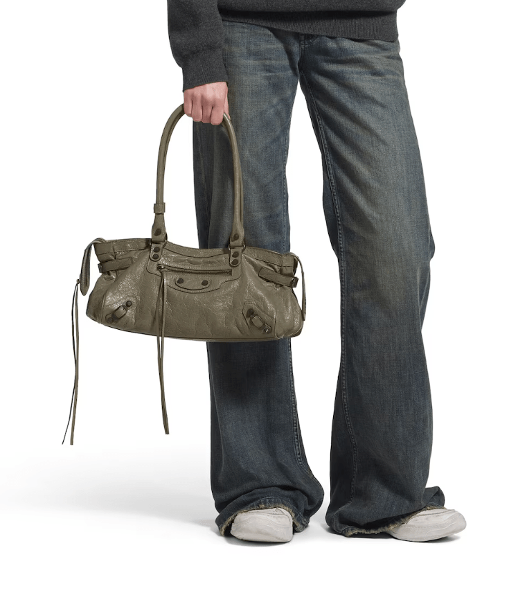 Le City Bag East-west in Army Green