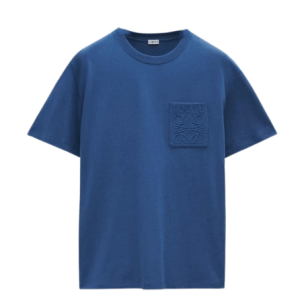 Loewe Anagram Pocket T-Shirt China Blue