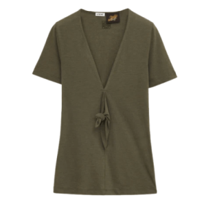 (W) Loewe Cotton T-Shirt Green