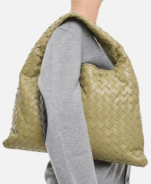 Small Hobo Shoulder Bag – Travertine