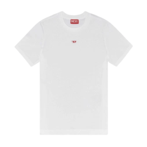 (W) Diesel T-Reg-D Logo T-Shirt White