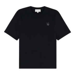 (W) Maison Kitsune Bold Fox Head Patch Comfort T-Shirt Black