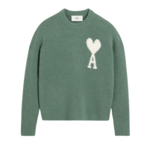AMI de Coeur Cloudy Wool Sweater Antique Clay