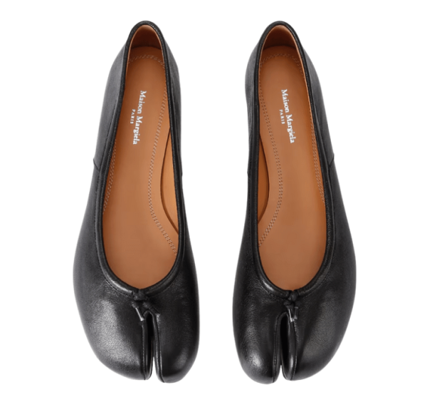 Maison Margiela Tabi ballerina black