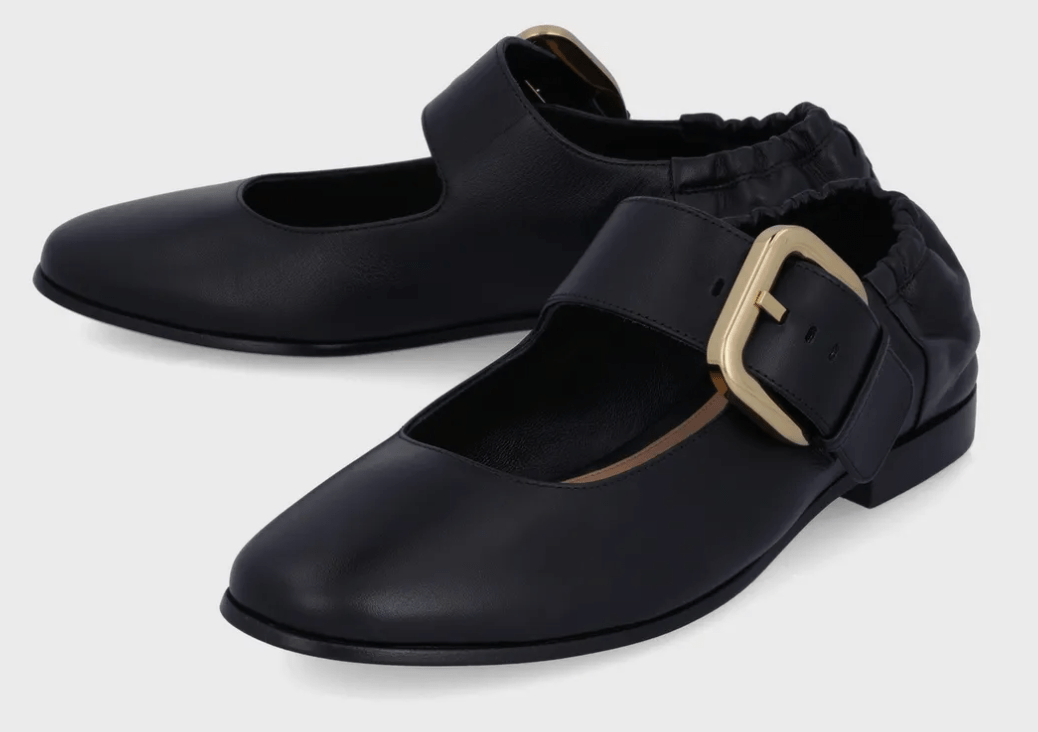 Astaire Mary-Jane Ballerina in Black