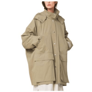LEMAIRE Beige Oversized Raincoat