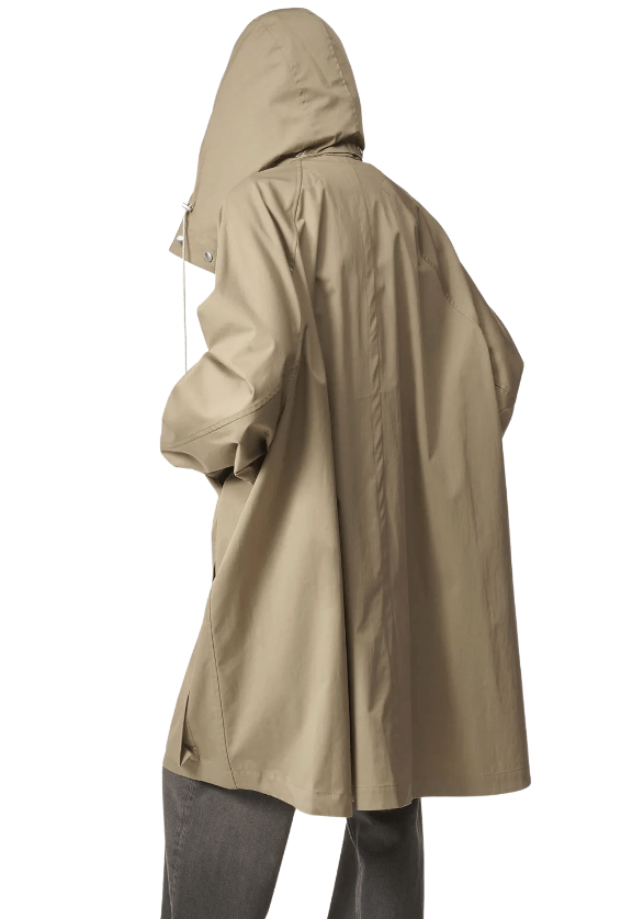 LEMAIRE Beige Oversized Raincoat