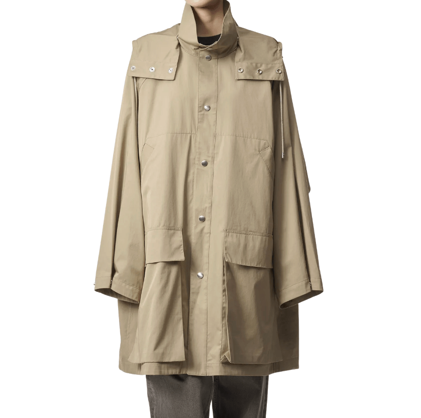 LEMAIRE Beige Oversized Raincoat