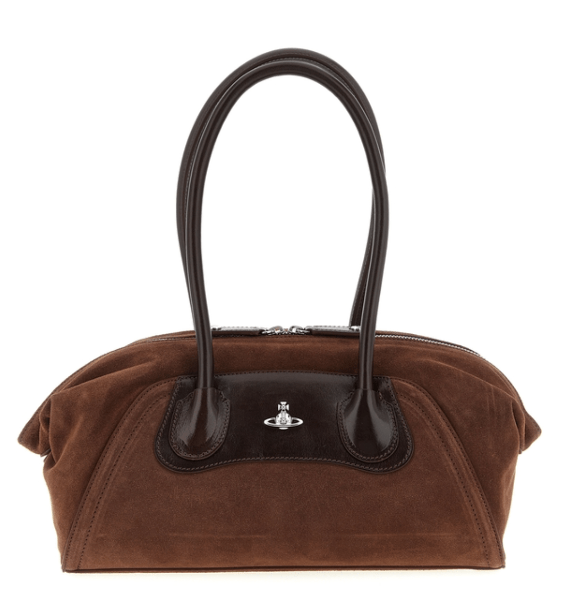 Vivienne Westwood Shirley Small Holdall Chocolate Brown